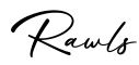 单词Rawls书写