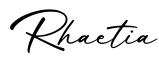 单词Rhaetia书写