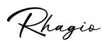 单词Rhagio书写
