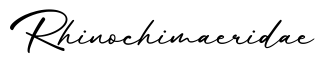 单词Rhinochimaeridae书写
