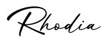 单词Rhodia书写