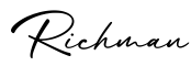 单词Richman书写
