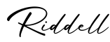 单词Riddell书写