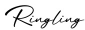 单词Ringling书写