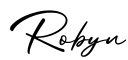 单词Robyn书写