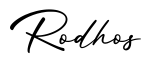 单词Rodhos书写