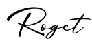 单词Roget书写