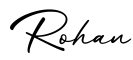 单词Rohan书写