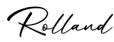 单词Rolland书写