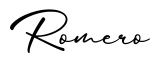 单词Romero书写