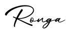 单词Ronga书写