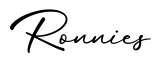 单词Ronnies书写