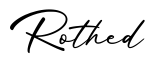 单词Rothed书写