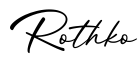 单词Rothko书写