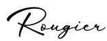 单词Rougier书写