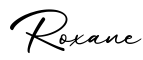 单词Roxane书写