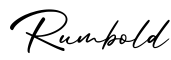 单词Rumbold书写