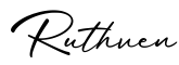 单词Ruthven书写