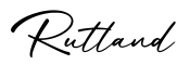 单词Rutland书写