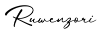 单词Ruwenzori书写