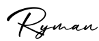 单词Ryman书写