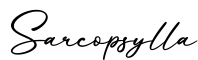 单词Sarcopsylla书写