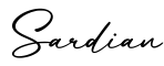 单词Sardian书写