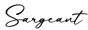 单词Sargeant书写