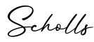 单词Scholls书写