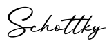 单词Schottky书写
