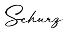单词Schurz书写