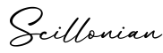 单词Scillonian书写