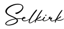 单词Selkirk书写