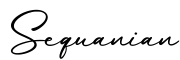 单词Sequanian书写