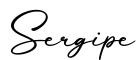 单词Sergipe书写