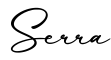 单词Serra书写