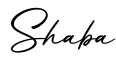 单词Shaba书写