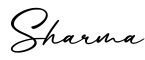 单词Sharma书写