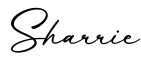 单词Sharrie书写