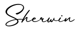 单词Sherwin书写