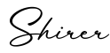 单词Shirer书写