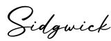 单词Sidgwick书写