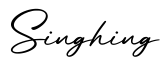 单词Singhing书写