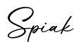 单词Spiak书写
