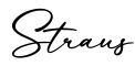 单词Straus书写