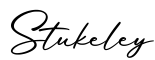单词Stukeley书写