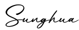 单词Sunghua书写