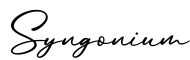 单词Syngonium书写