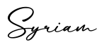 单词Syriam书写