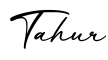 单词Tahur书写